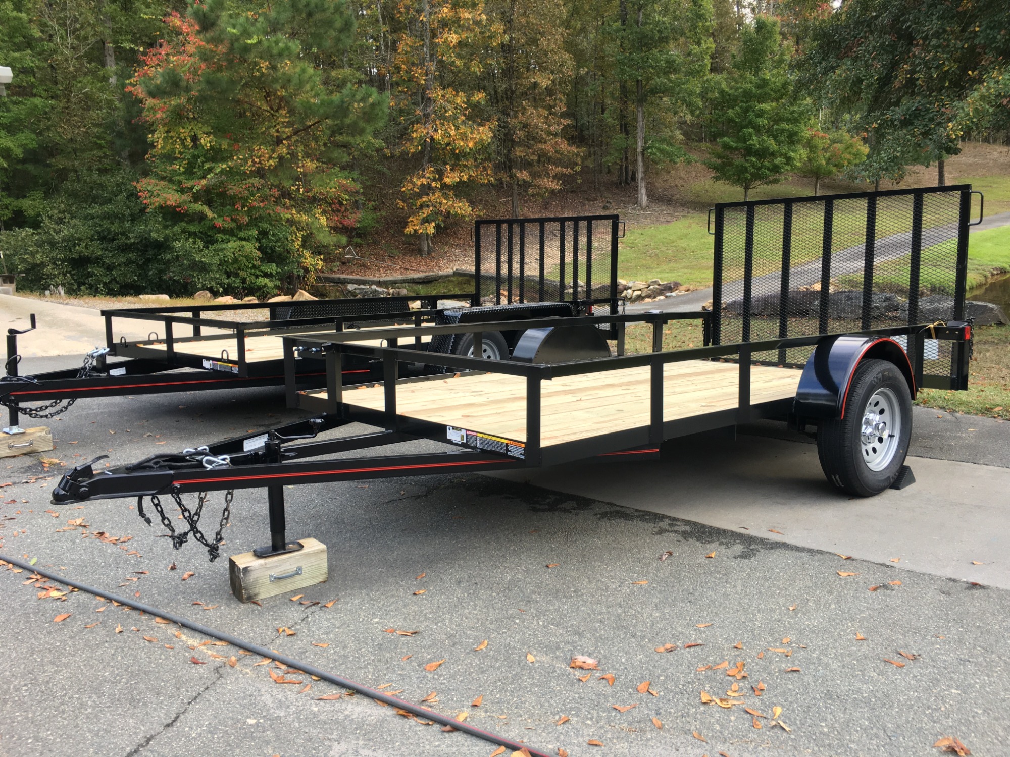 photo of 6ft X 12ft Deluxe Utility Trailer, 24