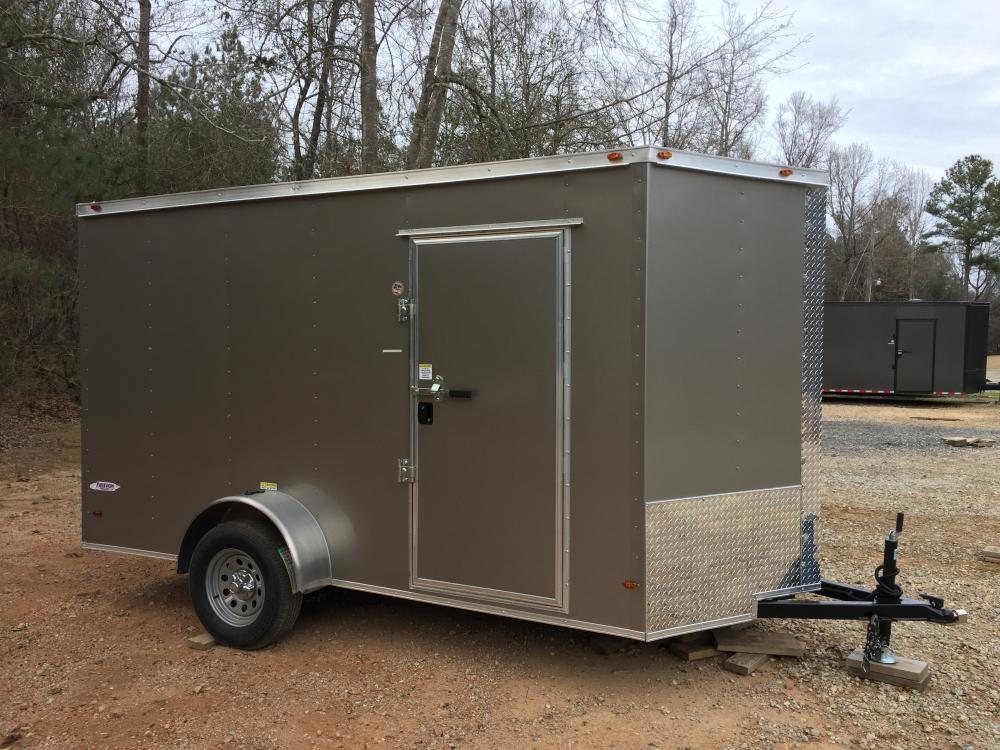 2019 Pewter Freedom Enclosed Cargo , located at 1330 Rainey Rd., Macon, 31220, (478) 960-1044, 32.845638, -83.778687 - Photo #0