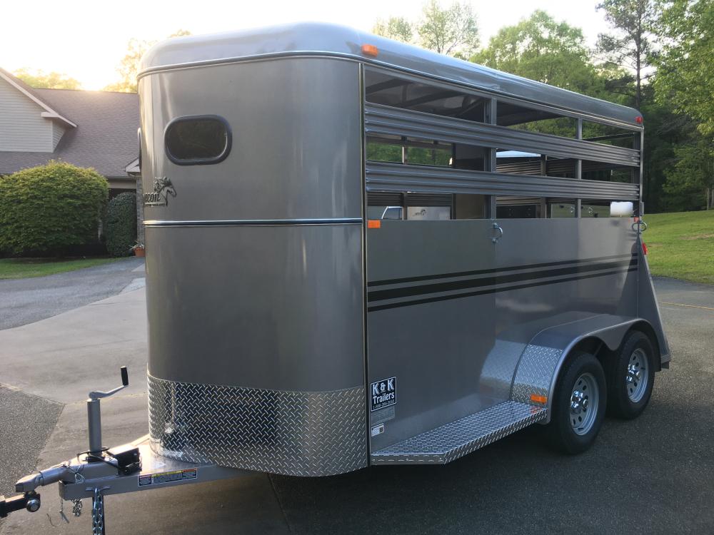 2022 Arizona Beige Bee Trailers 2 Horse Slant Durango , located at 1330 Rainey Rd., Macon, 31220, (478) 960-1044, 32.845638, -83.778687 - Brand New 2022 Model 2 Horse Slant Trailer, made by Bee Trailers in South Georgia! 6ft Wide X 13ft Long Deluxe Model Tandem Axle Trailer! This is a Deluxe Trailer! Galvanneal Coated Sheetmetal is Rust Resistant! Double Lined Butt Wall & Rear Gate, Allows for a Slam Latch on the Divider!! This Do - Photo #5