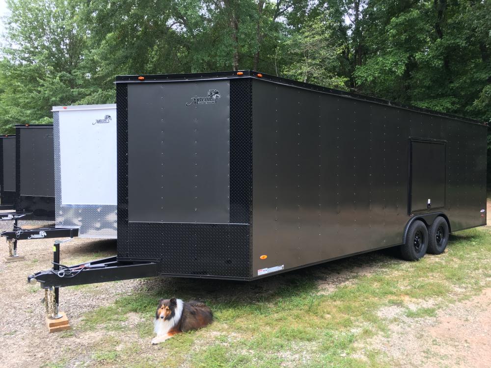 2022 Charcoal Metallic w/Black Out Pkg. Freedom Trailers 8.5ft X 24ft Car Hauler , located at 1330 Rainey Rd., Macon, 31220, (478) 960-1044, 32.845638, -83.778687 - Photo #0