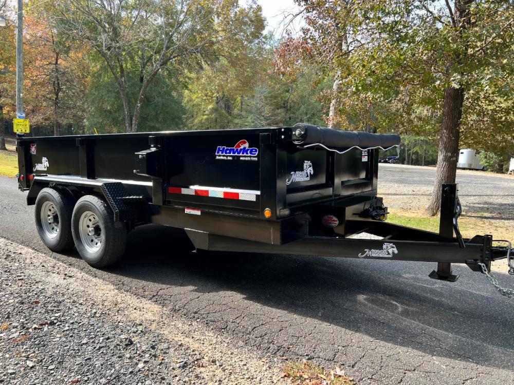 2023 Black Hawke 7ft X 14ft Seven Ton , located at 1330 Rainey Rd., Macon, 31220, (478) 960-1044, 32.845638, -83.778687 - Photo #0