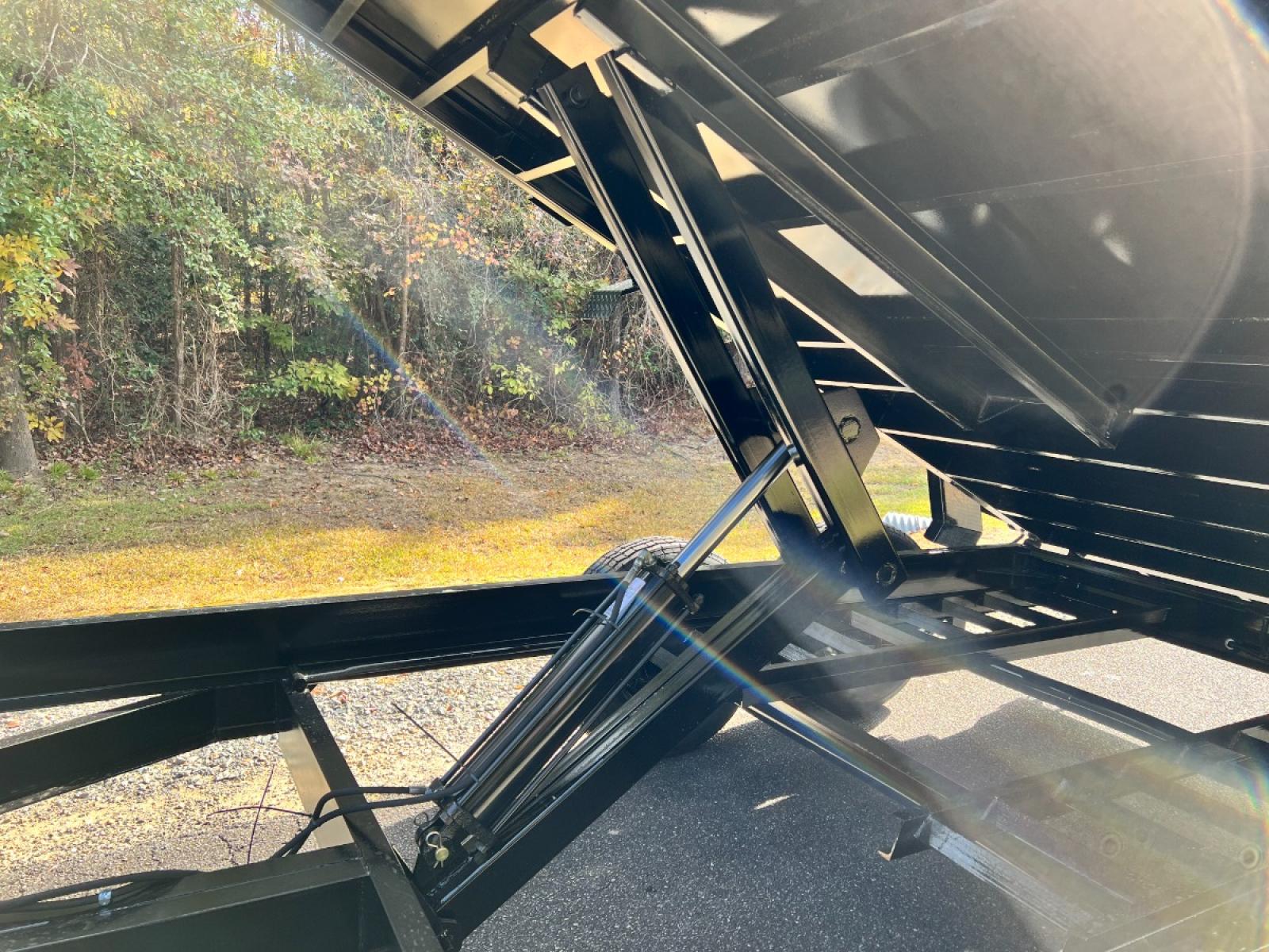 2022 Black Hawke 7ft X 14ft Tandem , located at 1330 Rainey Rd., Macon, 31220, (478) 960-1044, 32.845638, -83.778687 - Brand New 6 Ton 2022 Model Hawke Brand, 7ft X 14ft Dump Trailer! Hawke Dump Trailers are Really Awesome & Heavy Duty! This Fantastic Quality is Seen Everywhere You Look! 24" Tall Solid Steel Plate Walls are Heavy Duty! Full Length Heavy Duty Tarp! 6 Ton Total Capacity, or 12,000lbs! This Fanta - Photo #20