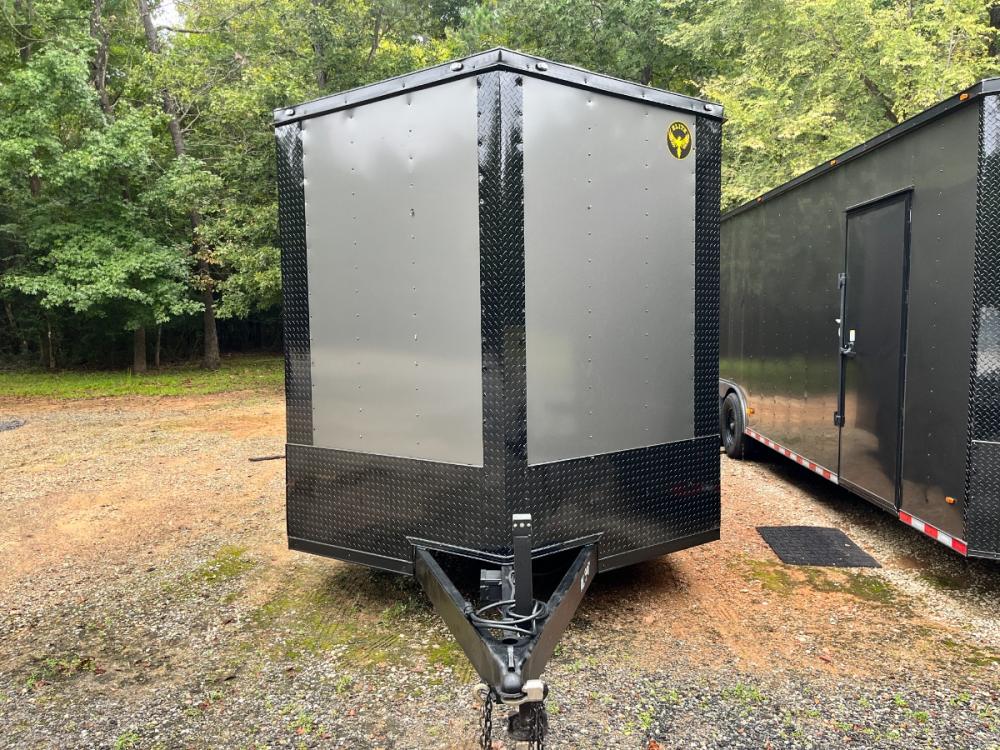 2023 .080 Charcoal Elite Cargo 8.5ft X 16ft Tandem , located at 1330 Rainey Rd., Macon, 31220, (478) 960-1044, 32.845638, -83.778687 - 8.5ft X 16ft Tandem Enclosed Cargo Trailer! Made by Elite Trailers, in Tifton, Ga! This is the Best Quality Trailer Built Today! .080 Thick Charcoal Metallic Skin, with the Black Out Pkg Trim! One Piece Rubber Roof, on top of 3/8