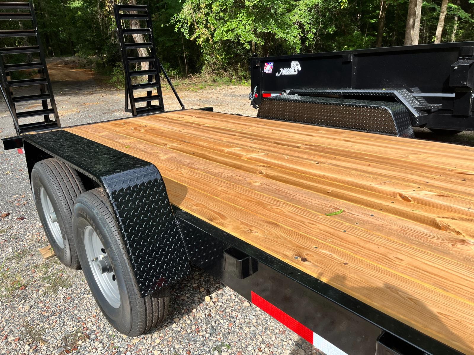 2022 Macon Custom Trailers 7ft X 20ft Flatbed 7 Ton , located at 1330 Rainey Rd., Macon, 31220, (478) 960-1044, 32.845638, -83.778687 - Brand New 2022 Model "Top of the Line" Flatbed BobCat & Equipment Trailer! 7ft X 20ft Including the 24" Beavertail 7k lb Brake Axles! Haul Your Truck, Tractor, BobCat, Mini-Excavator, UTV's, ATV's Etc. Tandem 7,000lb Dexter Axles, Electric Brakes on Both Axles too! 235/80X16" Radials 8" Channel - Photo #10
