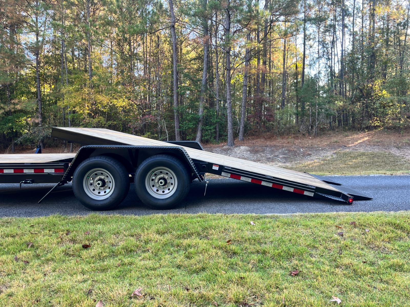 2023 Black Kaufman Trailers 7ft X 22ft Tilt Bed , located at 1330 Rainey Rd., Macon, 31220, (478) 960-1044, 32.845638, -83.778687 - Photo #10