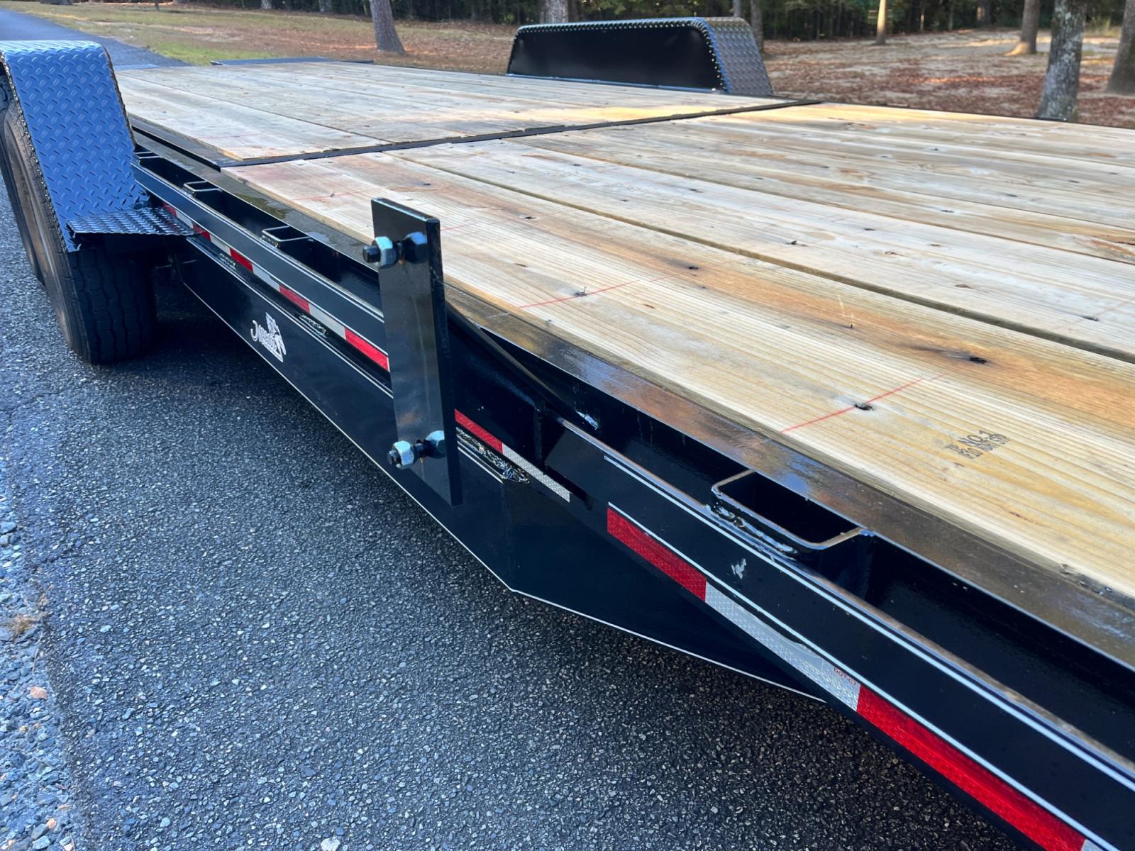 2023 Black Kaufman Trailers 7ft X 22ft Tilt Bed , located at 1330 Rainey Rd., Macon, 31220, (478) 960-1044, 32.845638, -83.778687 - Photo #12