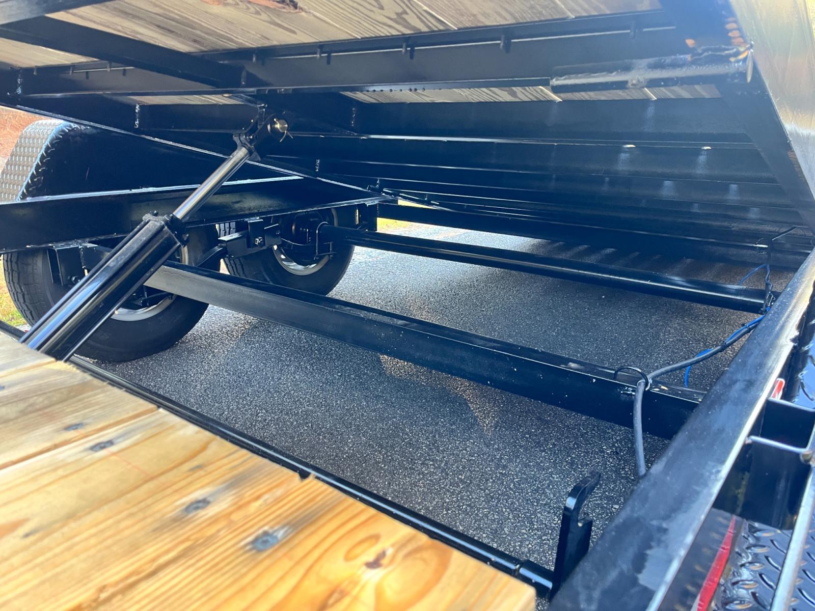 2023 Black Kaufman Trailers 7ft X 22ft Tilt Bed , located at 1330 Rainey Rd., Macon, 31220, (478) 960-1044, 32.845638, -83.778687 - Photo #14