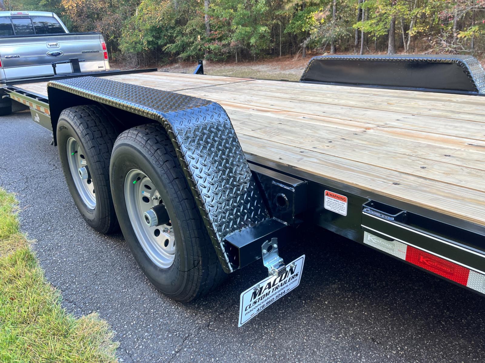 2023 Black Kaufman Trailers 7ft X 22ft Tilt Bed , located at 1330 Rainey Rd., Macon, 31220, (478) 960-1044, 32.845638, -83.778687 - Brand New 2023 Model "Top of the Line" Kaufman Brand 7ft X 22ft Includes the 14ft Tilt Bed at Rear! 8ft Fixed Front Deck! 7 Ton Tilt Bed Flatbed BobCat & Equipment Trailer! Haul Your Truck, Tractor, BobCat, Mini-Excavator, UTV's, ATV's Etc. Tandem 7,000lb Dexter Axles, Electric Brakes on Both Ax - Photo #5