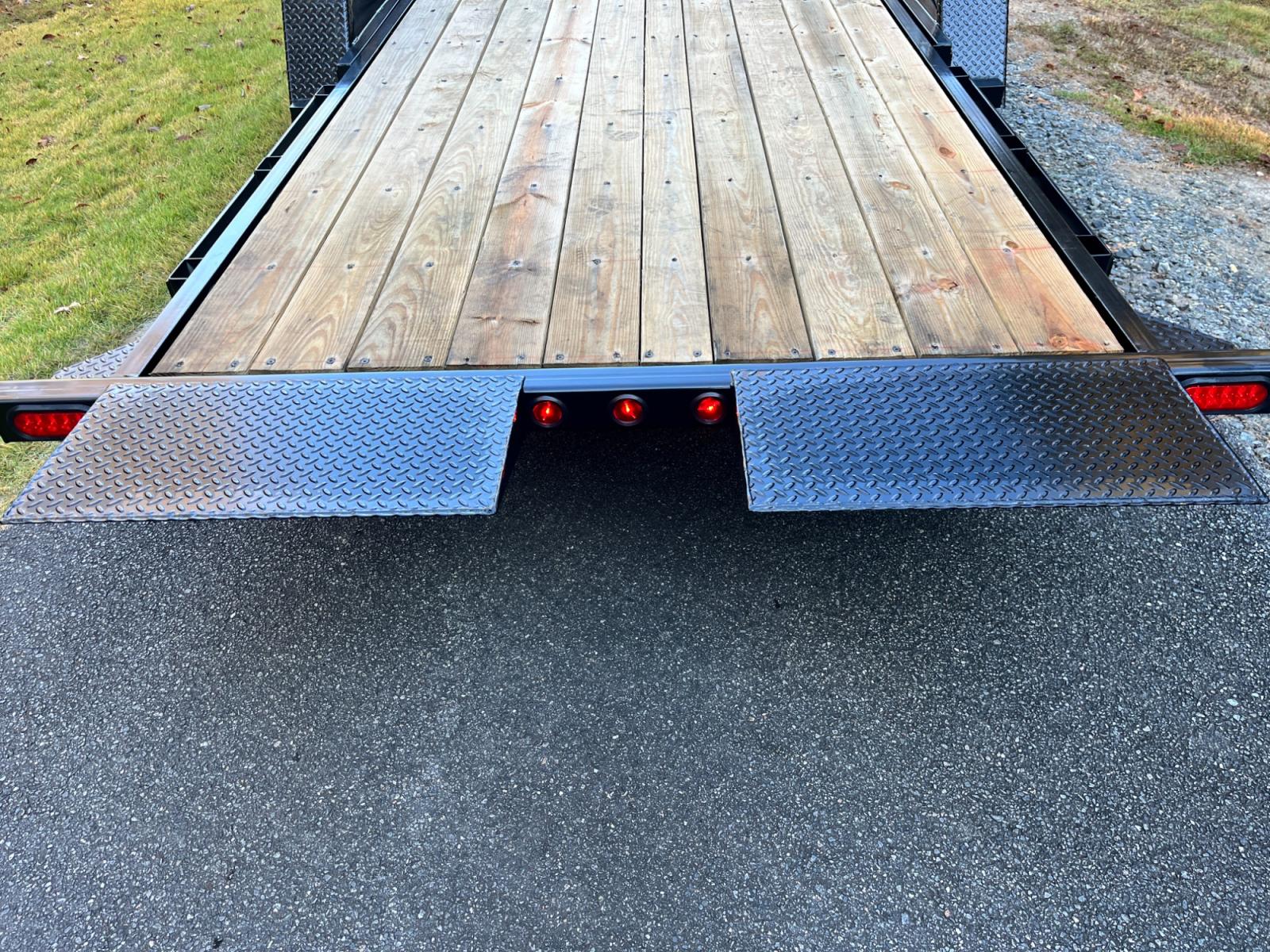 2023 Black Kaufman Trailers 7ft X 22ft Tilt Bed , located at 1330 Rainey Rd., Macon, 31220, (478) 960-1044, 32.845638, -83.778687 - Photo #8