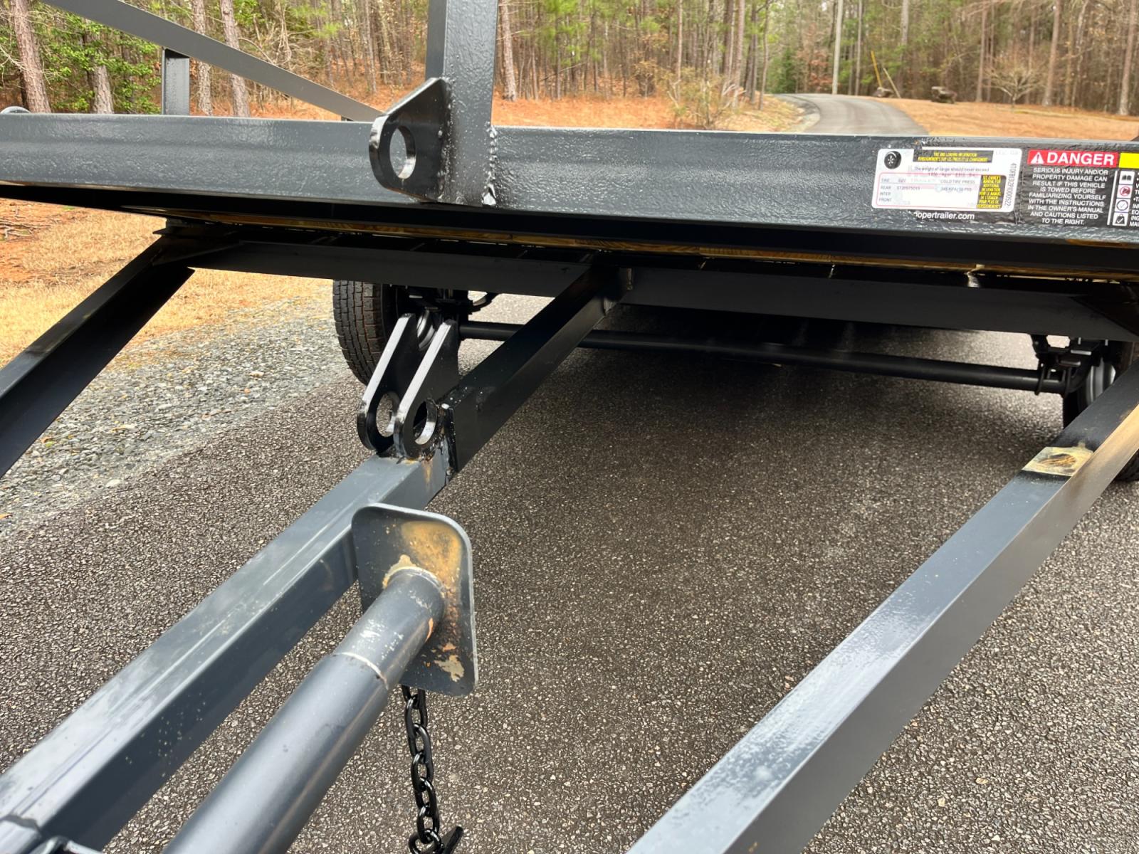 2023 Dark Gray Macon Custom Trailers 6ft X 12ft Tilt Bed , located at 1330 Rainey Rd., Macon, 31220, (478) 960-1044, 32.845638, -83.778687 - Heavy Duty Tilt Bed 6ft X 12ft Utility Trailer! Pull the Huge pin and the Trailer Tilts on its Own! 12" Tall Angle Iron Rails are 2' X 2' Size Angle Iron! This is Heavy Duty! Great for Hauling Your ATV, Golf Cart, Firewood, Mower, UTV, etc. 6ft Wide by 12ft Long Heavy Duty Trailer. Angle Iron R - Photo #15