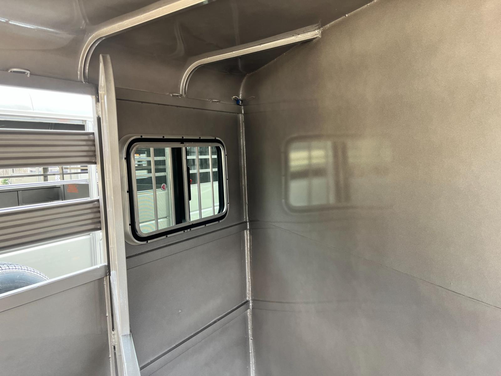 2023 Arizona Beige Bee Trailers 2 Horse Slant Durango , located at 1330 Rainey Rd., Macon, 31220, (478) 960-1044, 32.845638, -83.778687 - Brand New Model 2 Horse Slant Trailer, made by Bee Trailers in South Georgia! This is the Deluxe Durango Model Trailer, with Drop Down Window! 6ft Wide X 13ft Long Deluxe Model Tandem Axle Trailer! This is Built Using Galvanneal Coated Sheetmetal Steel! Double Lined Butt Wall, Allows for a Slam - Photo #10