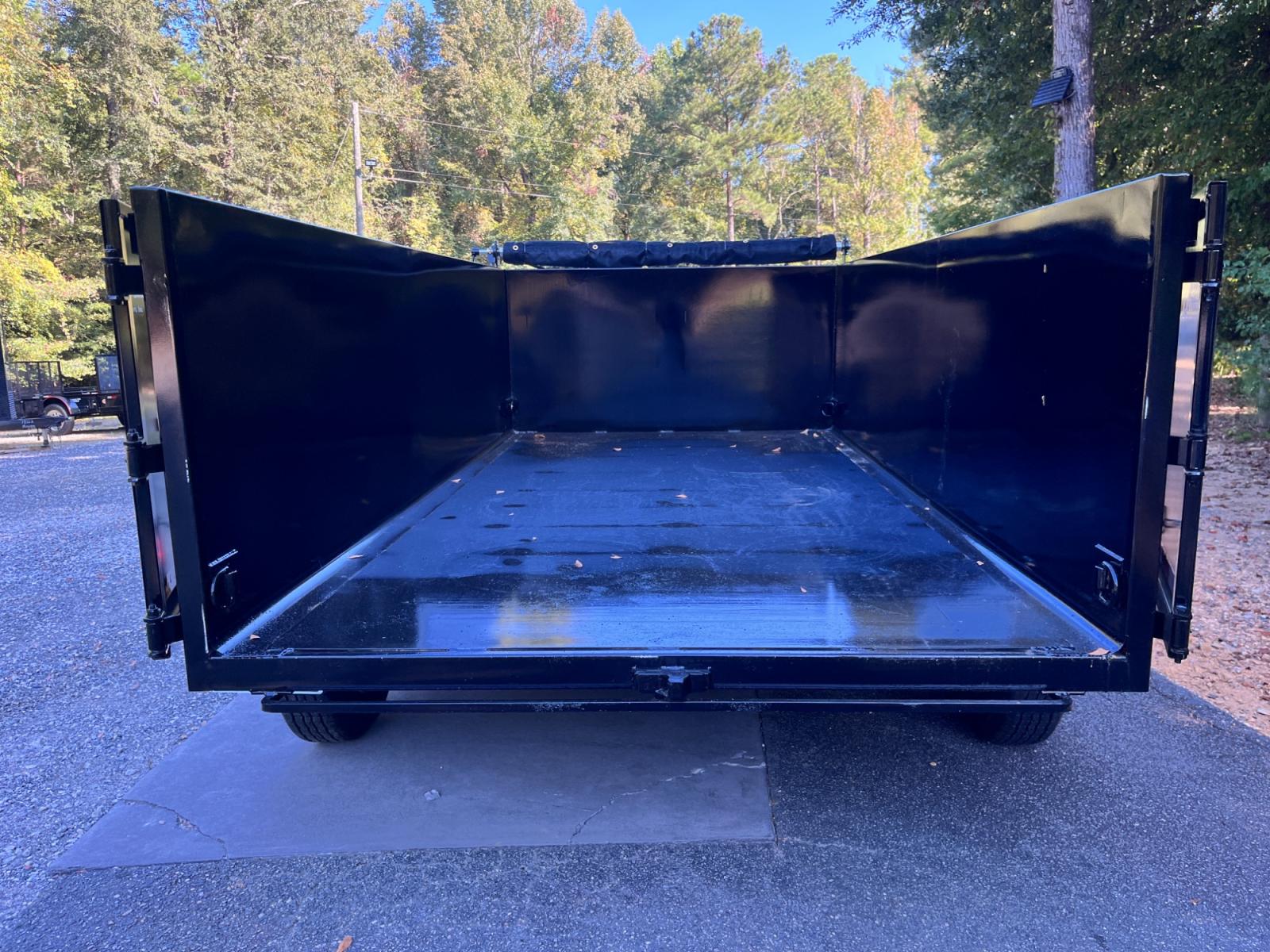 2023 Black Hawke 6ft X 12ft High Sided , located at 1330 Rainey Rd., Macon, 31220, (478) 960-1044, 32.845638, -83.778687 - Brand New 5 Ton 2023 Model Hawke Brand, 6ft X 12ft Dump Trailer! Hawke Dump Trailers are Really Awesome & Heavy Duty! This Fantastic Quality is Seen Everywhere You Look! Extra Height 36" Tall Solid Steel Plate Walls are Heavy Duty! Full Length Heavy Duty Tarp! 5 Ton Total Capacity, or 10,000lbs - Photo #11