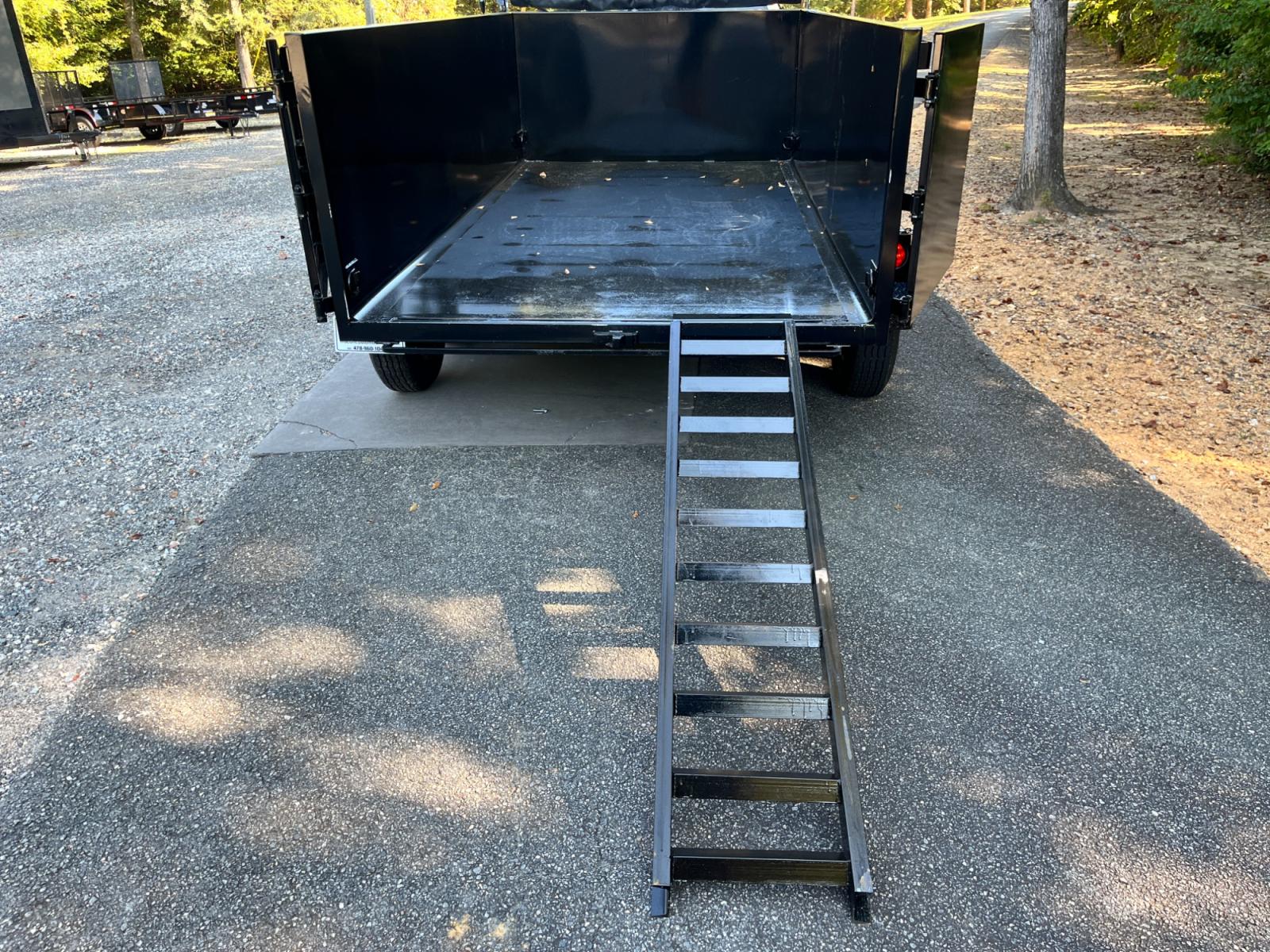 2023 Black Hawke 6ft X 12ft High Sided , located at 1330 Rainey Rd., Macon, 31220, (478) 960-1044, 32.845638, -83.778687 - Brand New 5 Ton 2023 Model Hawke Brand, 6ft X 12ft Dump Trailer! Hawke Dump Trailers are Really Awesome & Heavy Duty! This Fantastic Quality is Seen Everywhere You Look! 36" Tall Solid Steel Plate Walls are Heavy Duty! Full Length Heavy Duty Tarp! 5 Ton Total Capacity, or 10,000lbs! This Fanta - Photo #24