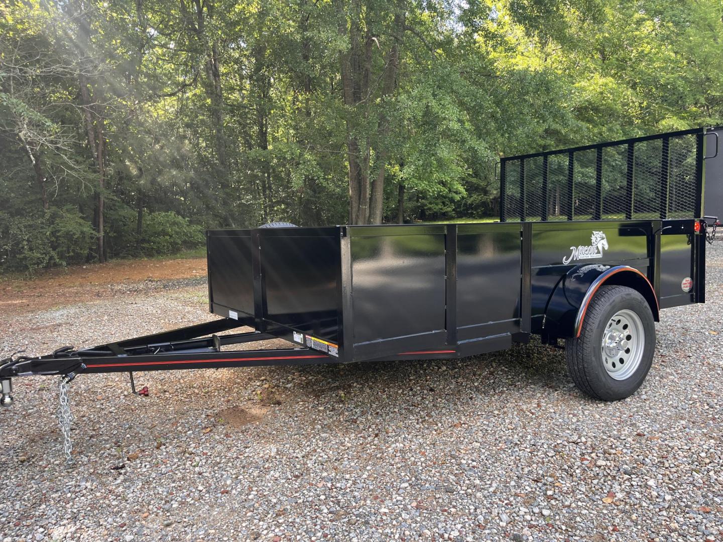 2025 Black /Black Macon Custom Trailers 6.5ft X 10ft High Sided , located at 1330 Rainey Rd., Macon, 31220, (478) 960-1044, 32.845638, -83.778687 - Deluxe 6.5ft Wide X 10ft Long High Sided Utility Landscape Trailer! Brand New, 2025 Year Model Trailer! This Bed Measures 6ft 5" Wide X 10ft Long Inside! Haul Mulch, Sod, Leaves, Limbs, Trash, Logs, Lawn Tractor, Lawn Mowers, Landscaping Equipment, Water Tanks, ATV's, Etc. One 3,500 lb Axle, St - Photo#0