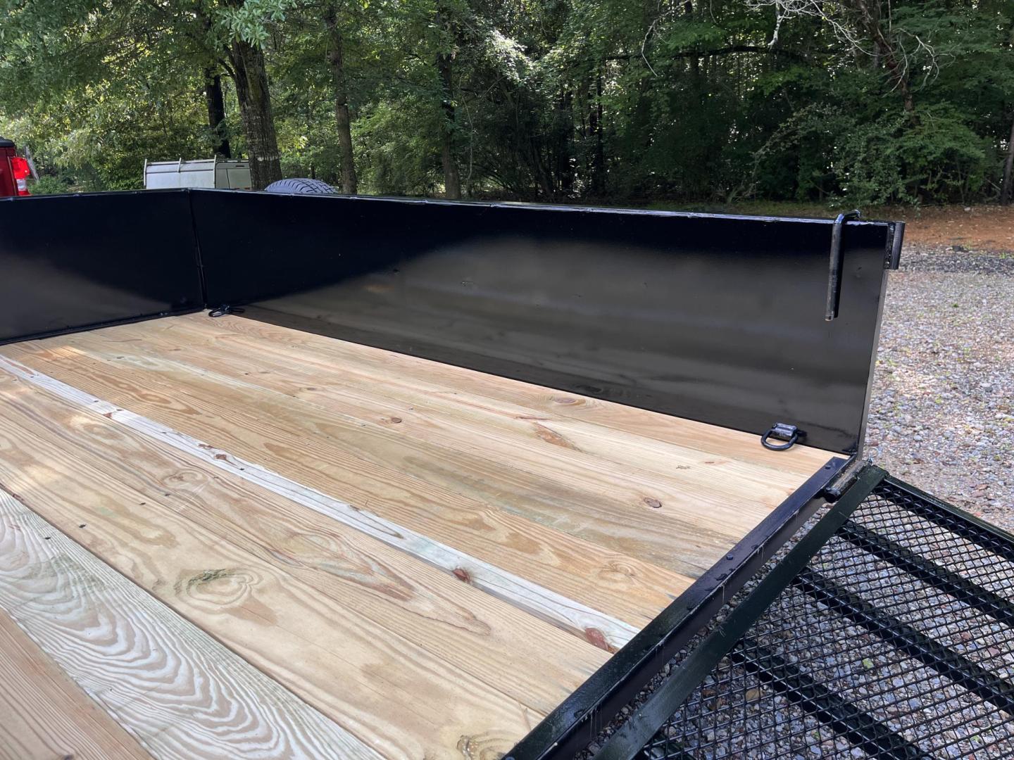 2025 Black /Black Macon Custom Trailers 6.5ft X 10ft High Sided , located at 1330 Rainey Rd., Macon, 31220, (478) 960-1044, 32.845638, -83.778687 - Deluxe 6.5ft Wide X 10ft Long High Sided Utility Landscape Trailer! Brand New, 2025 Year Model Trailer! This Bed Measures 6ft 5" Wide X 10ft Long Inside! Haul Mulch, Sod, Leaves, Limbs, Trash, Logs, Lawn Tractor, Lawn Mowers, Landscaping Equipment, Water Tanks, ATV's, Etc. One 3,500 lb Axle, St - Photo#8