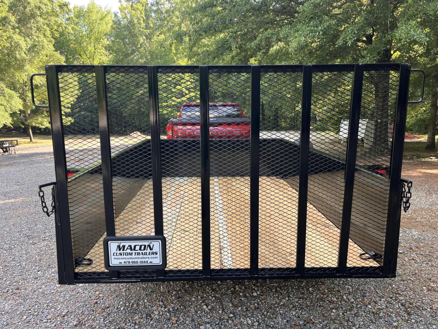 2025 Black /Black Macon Custom Trailers 6.5ft X 10ft High Sided , located at 1330 Rainey Rd., Macon, 31220, (478) 960-1044, 32.845638, -83.778687 - Deluxe 6.5ft Wide X 10ft Long High Sided Utility Landscape Trailer! Brand New, 2025 Year Model Trailer! This Bed Measures 6ft 5" Wide X 10ft Long Inside! Haul Mulch, Sod, Leaves, Limbs, Trash, Logs, Lawn Tractor, Lawn Mowers, Landscaping Equipment, Water Tanks, ATV's, Etc. One 3,500 lb Axle, St - Photo#5