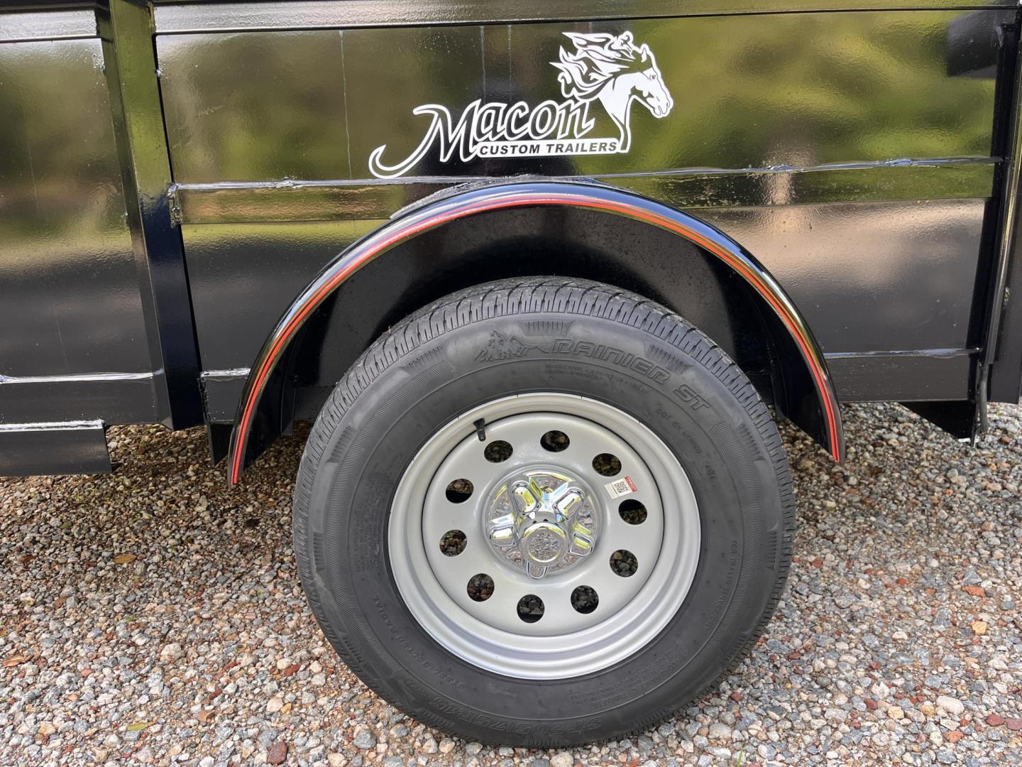 2025 Black /Black Macon Custom Trailers 6.5ft X 10ft High Sided , located at 1330 Rainey Rd., Macon, 31220, (478) 960-1044, 32.845638, -83.778687 - Deluxe 6.5ft Wide X 10ft Long High Sided Utility Landscape Trailer! Brand New, 2025 Year Model Trailer! This Bed Measures 6ft 5" Wide X 10ft Long Inside! Haul Mulch, Sod, Leaves, Limbs, Trash, Logs, Lawn Tractor, Lawn Mowers, Landscaping Equipment, Water Tanks, ATV's, Etc. One 3,500 lb Axle, St - Photo#9