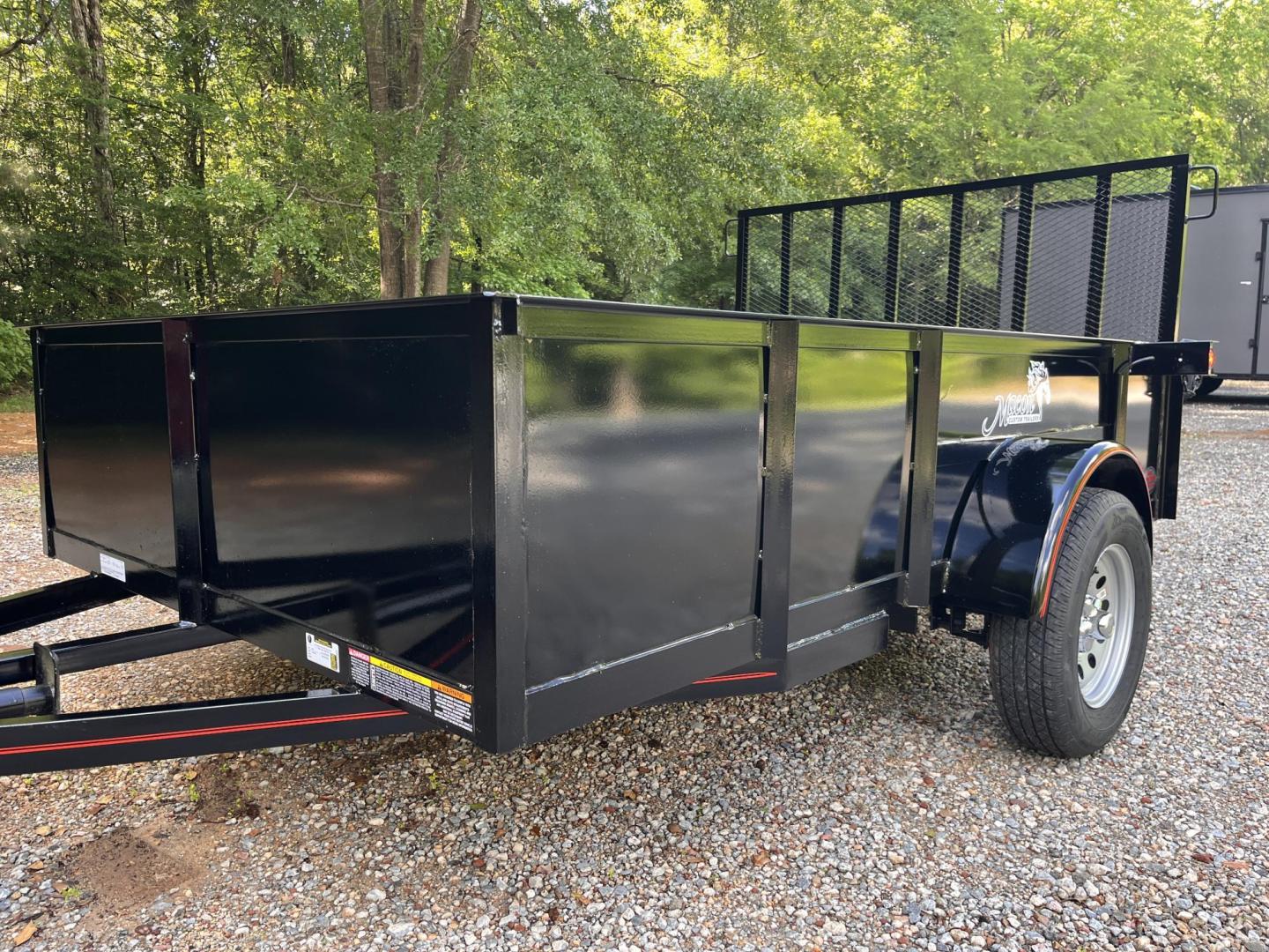 2025 Black /Black Macon Custom Trailers 6.5ft X 10ft High Sided , located at 1330 Rainey Rd., Macon, 31220, (478) 960-1044, 32.845638, -83.778687 - Deluxe 6.5ft Wide X 10ft Long High Sided Utility Landscape Trailer! Brand New, 2025 Year Model Trailer! This Bed Measures 6ft 5" Wide X 10ft Long Inside! Haul Mulch, Sod, Leaves, Limbs, Trash, Logs, Lawn Tractor, Lawn Mowers, Landscaping Equipment, Water Tanks, ATV's, Etc. One 3,500 lb Axle, St - Photo#13