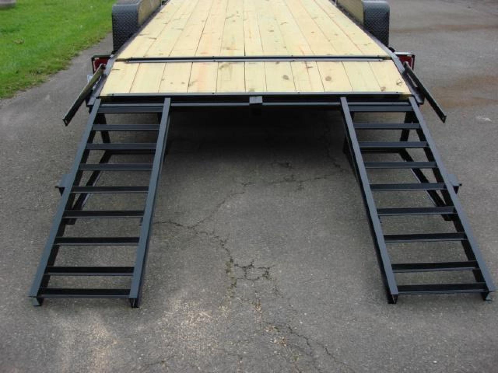 2022 Black Macon Custom Flatbed & Equipment , located at 1330 Rainey Rd., Macon, 31220, (478) 960-1044, 32.845638, -83.778687 - Hurry Close Out Priced to Sell! Brand New 7ft X 20ft Long, Including the Beaver Tail Flatbed Equipment Trailer. 3.5 Ton Heavy Duty Tractor, Equipment or Car Hauling Trailer. 6" Channel Iron Main frame! Most Companies Use a 5" Channel Iron Frame! Diamond Plate Steel Fenders are Heavy Duty! - Photo #11