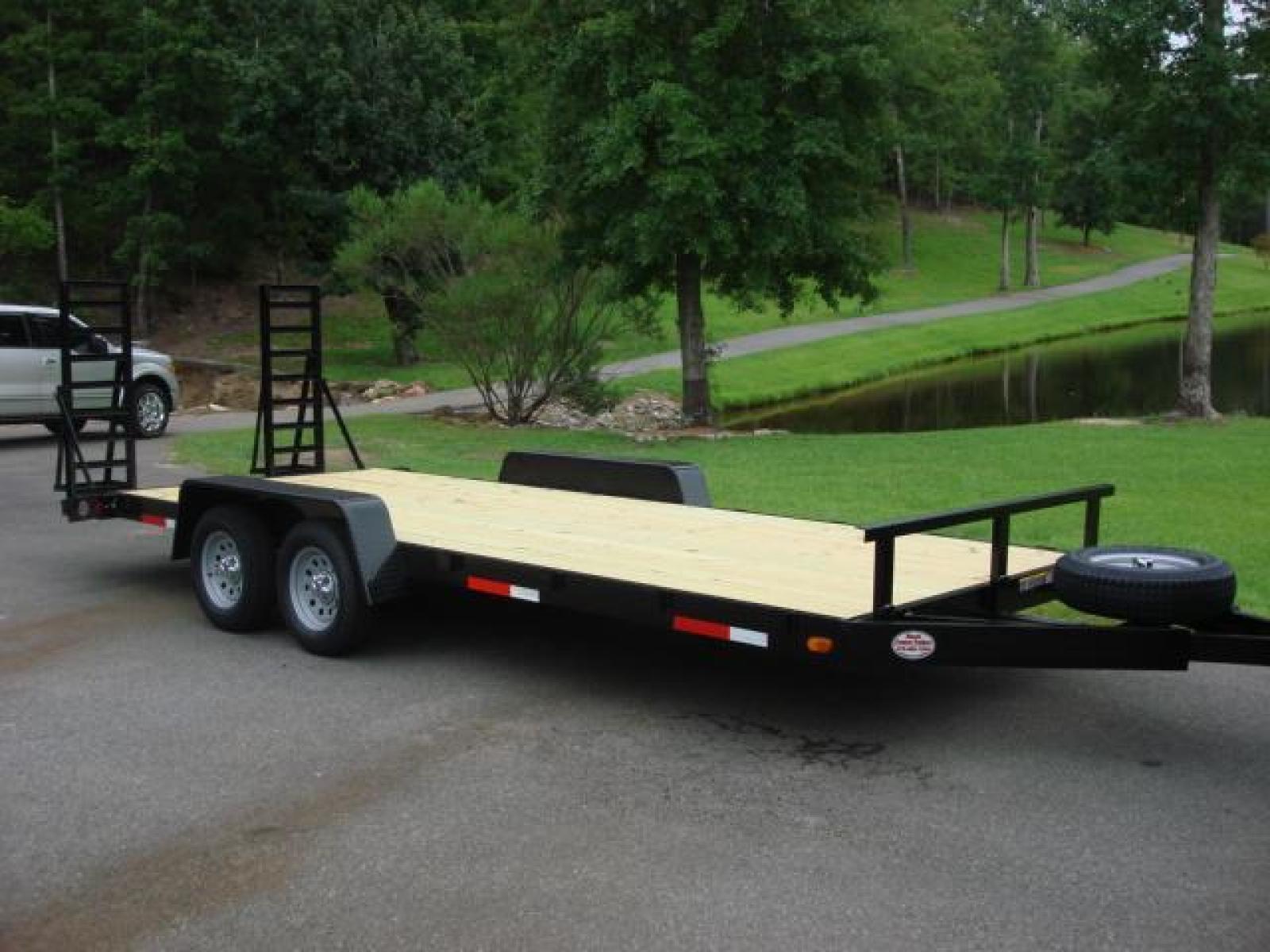 2022 Black Macon Custom Flatbed & Equipment , located at 1330 Rainey Rd., Macon, 31220, (478) 960-1044, 32.845638, -83.778687 - Hurry Close Out Priced to Sell! Brand New 7ft X 20ft Long, Including the Beaver Tail Flatbed Equipment Trailer. 3.5 Ton Heavy Duty Tractor, Equipment or Car Hauling Trailer. 6" Channel Iron Main frame! Most Companies Use a 5" Channel Iron Frame! Diamond Plate Steel Fenders are Heavy Duty! - Photo #13